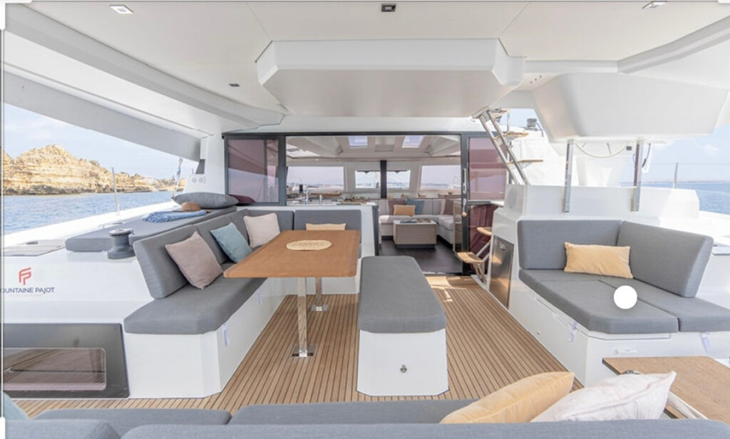 greece yacht catamaran